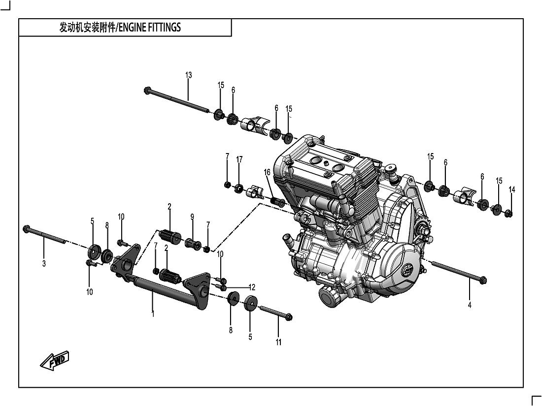 F00 ENGINE FITTINGS