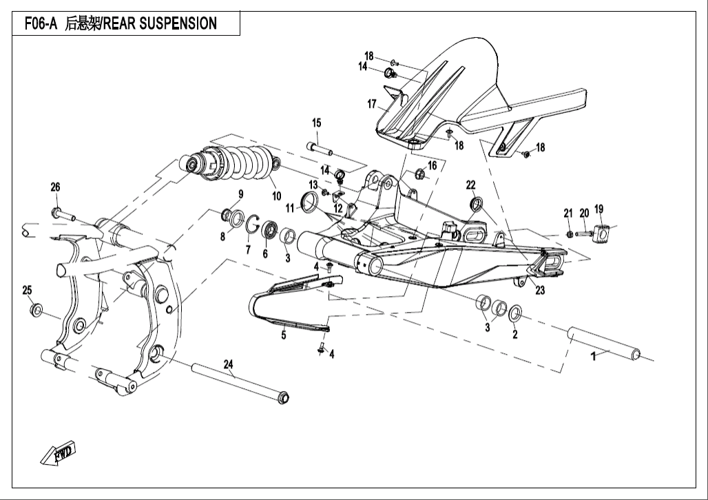 F06 REAR SUSPENSION