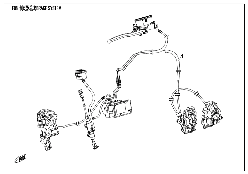 F08 BRAKE SYSTEM