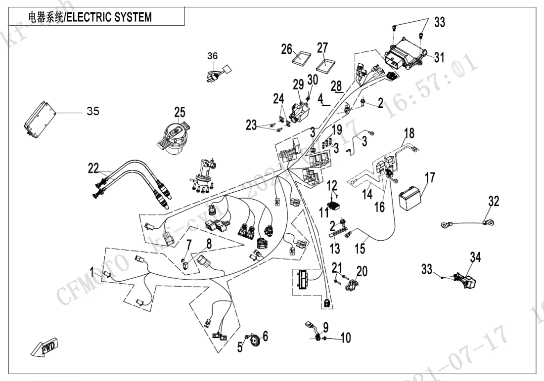 F15 ELECTRIC SYSTEM