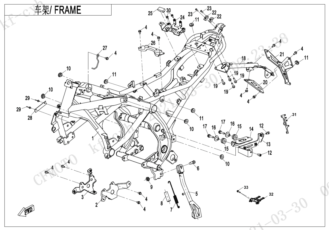 F03 FRAME