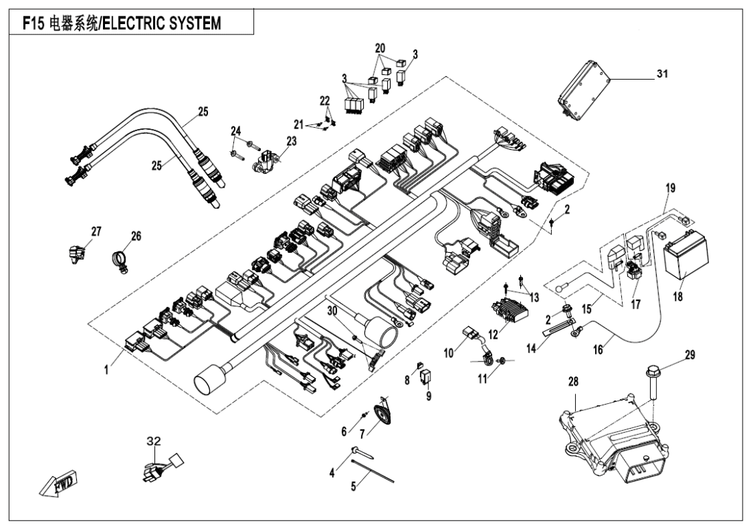 F15 ELECTRIC SYSTEM