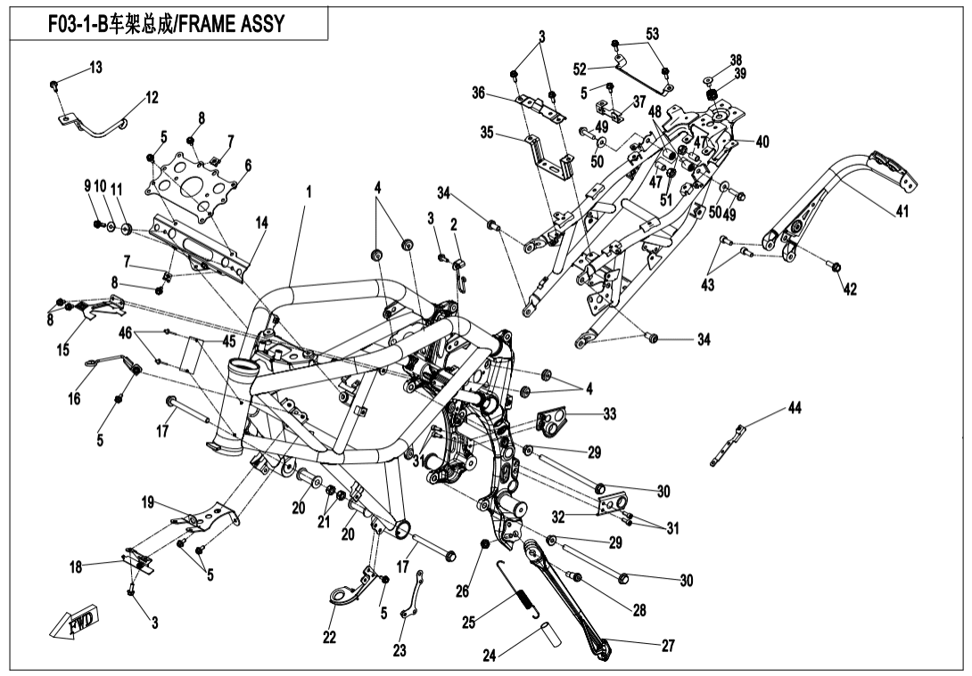 F03-1-B FRAME