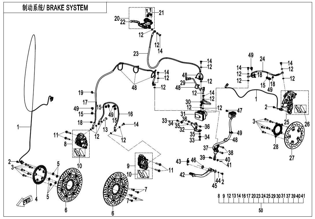 F08 BRAKE SYSTEM