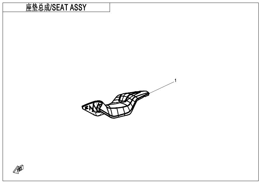 F13 SEAT ASSY