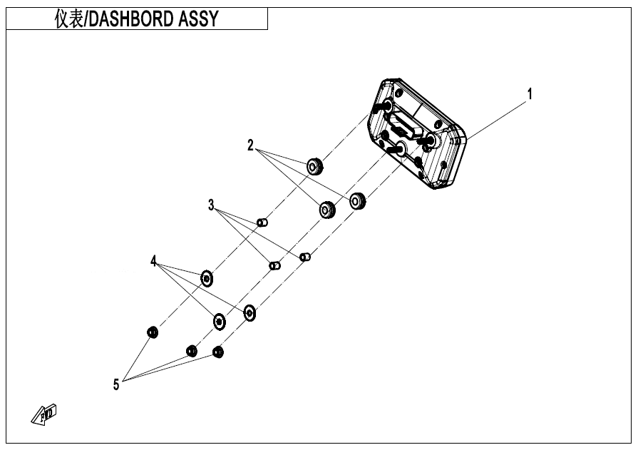 F17 DASHBOARD ASSY