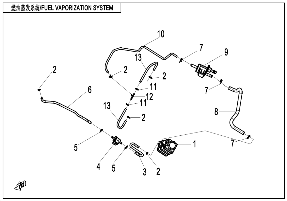 F36 FUEL VAPORIZATION SYSTEM