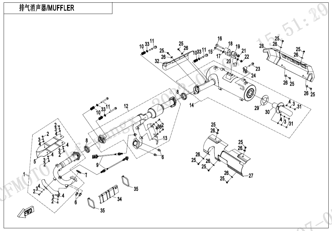 F02-1 MUFFLER