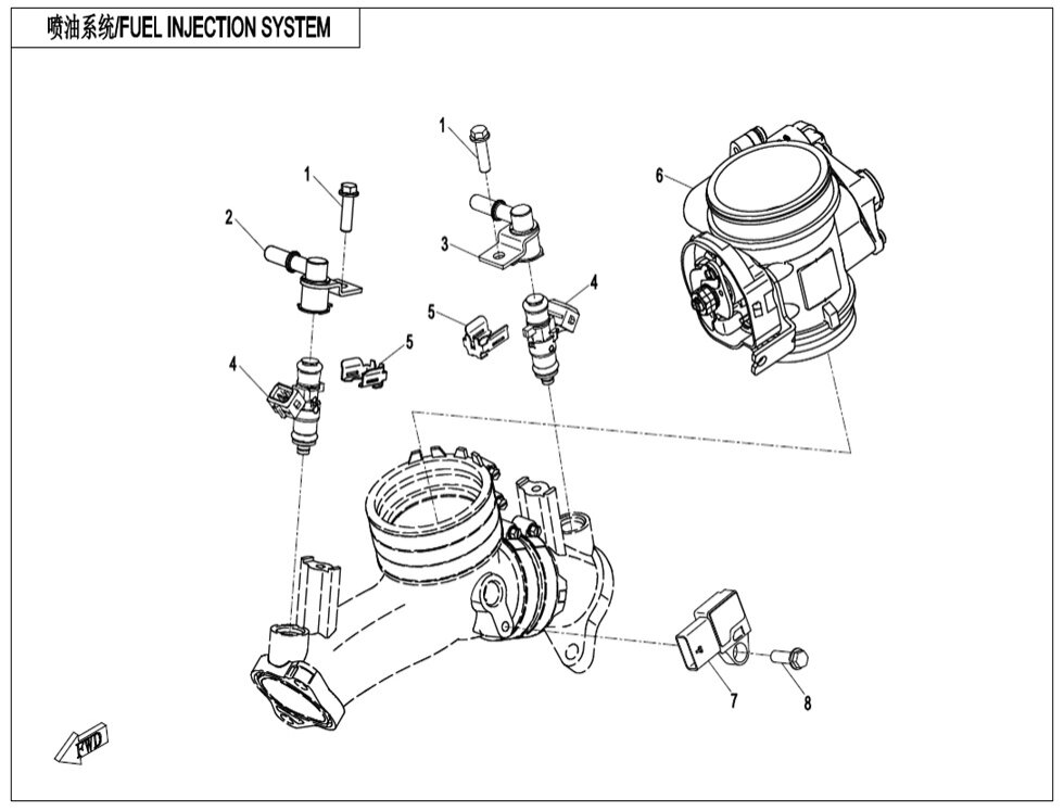 Elektrický systém motoru (NO FUEL VAPORIZATION SYSTEM)