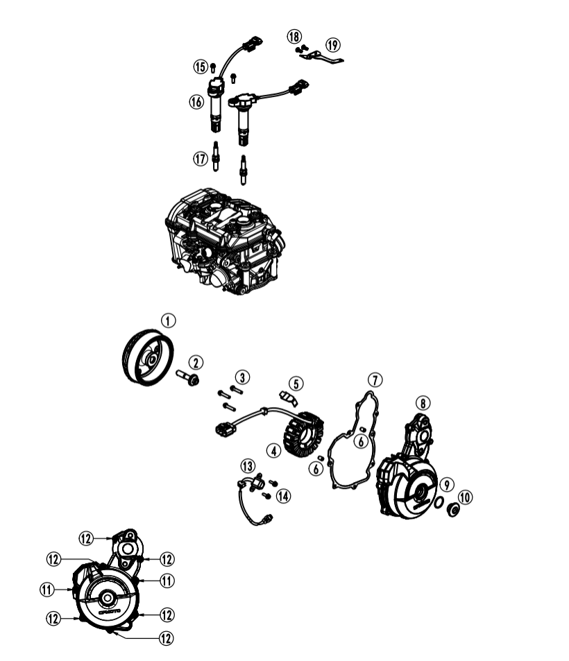 E03 IGNITION COVER