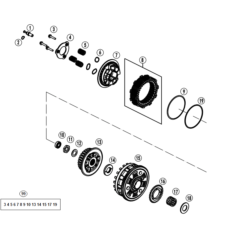 E05 CLUTCH
