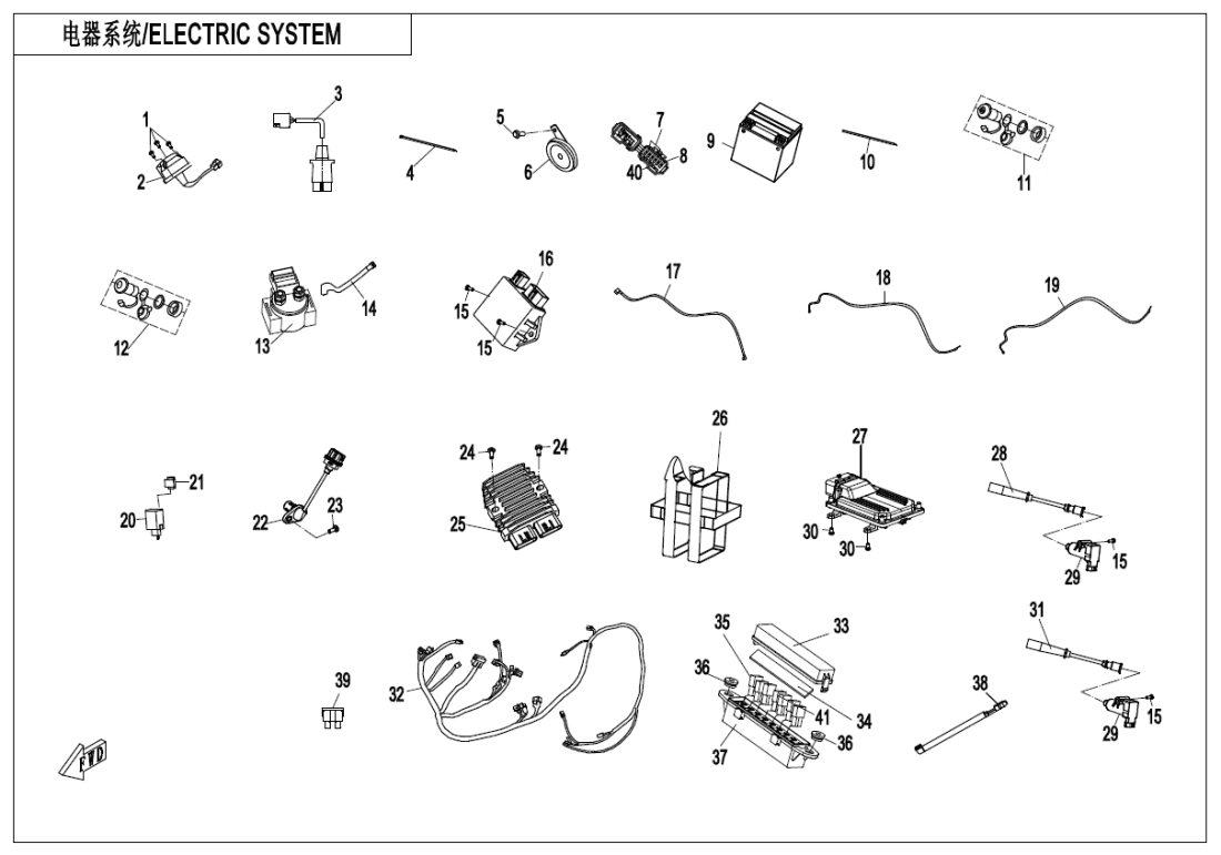 F15-1-V4 ELECTRIC SYSTEM