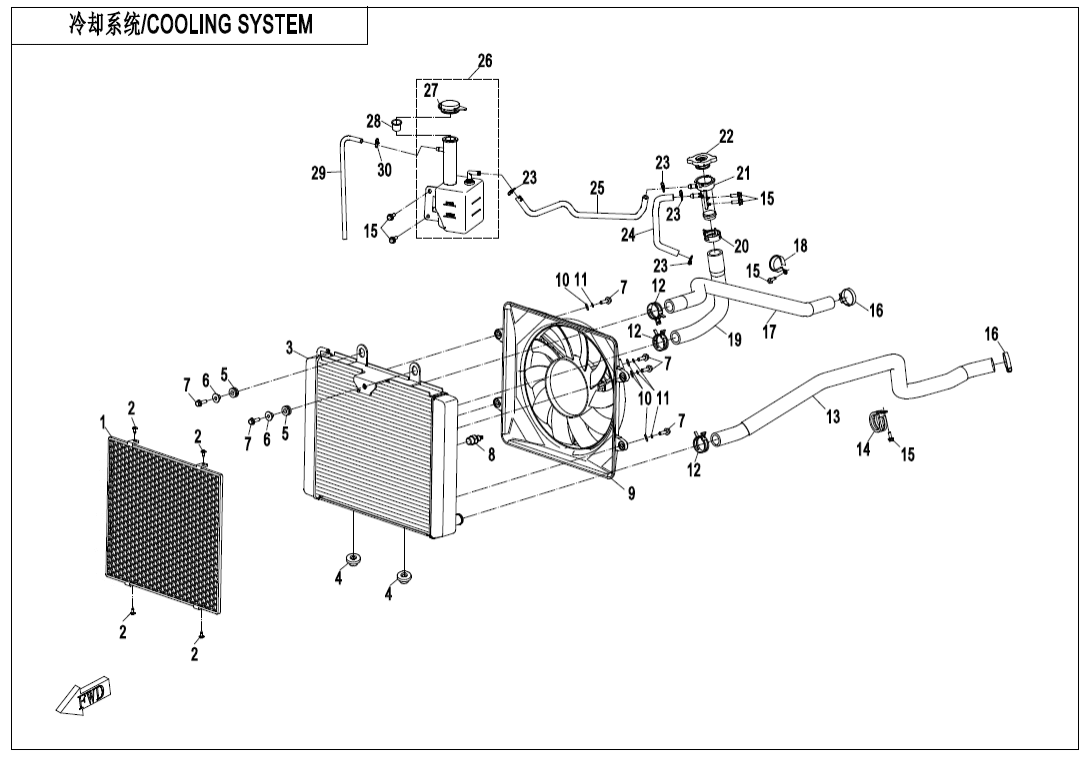 F18-V2 COOLING SYSTEM