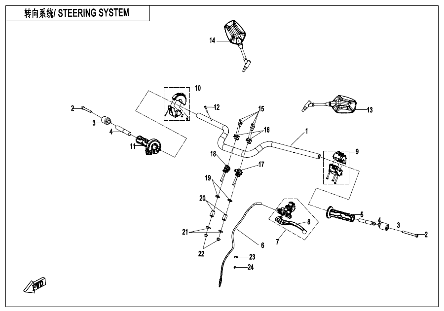 F10-A STEERING SYSTEM