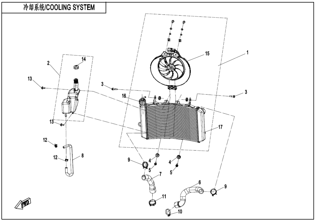 F18 COOLING SYSTEM