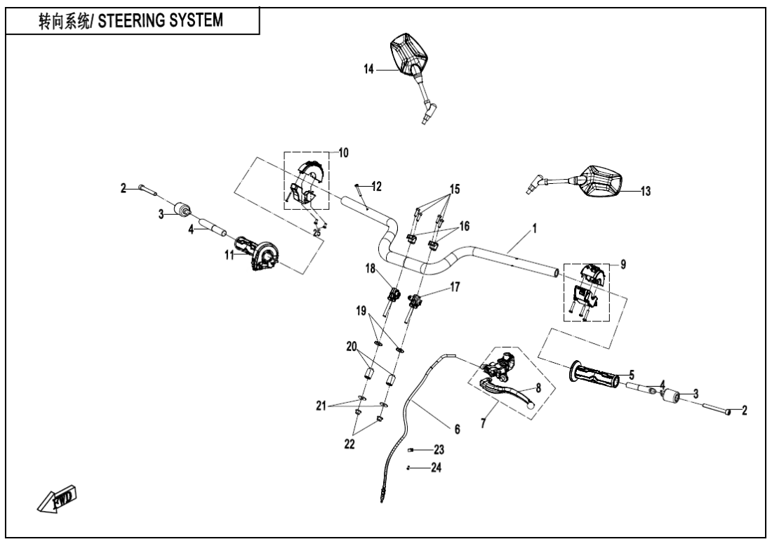 F10-A STEERING SYSTEM