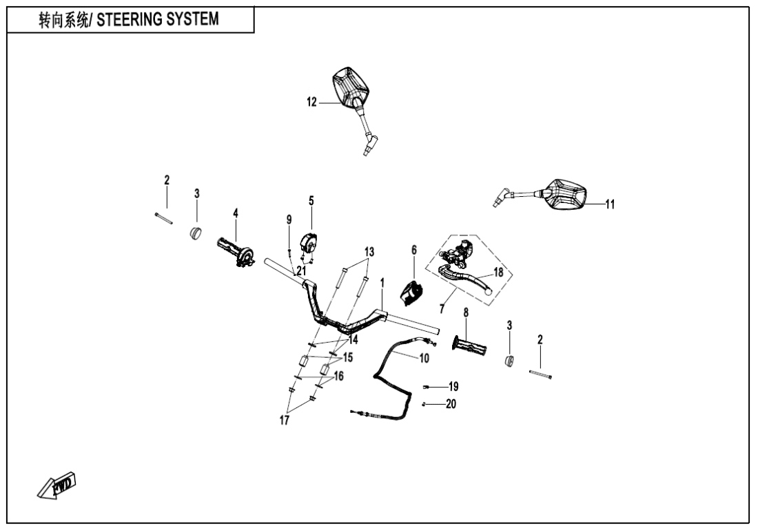 F10-B STEERING SYSTEM(ADVANCED)
