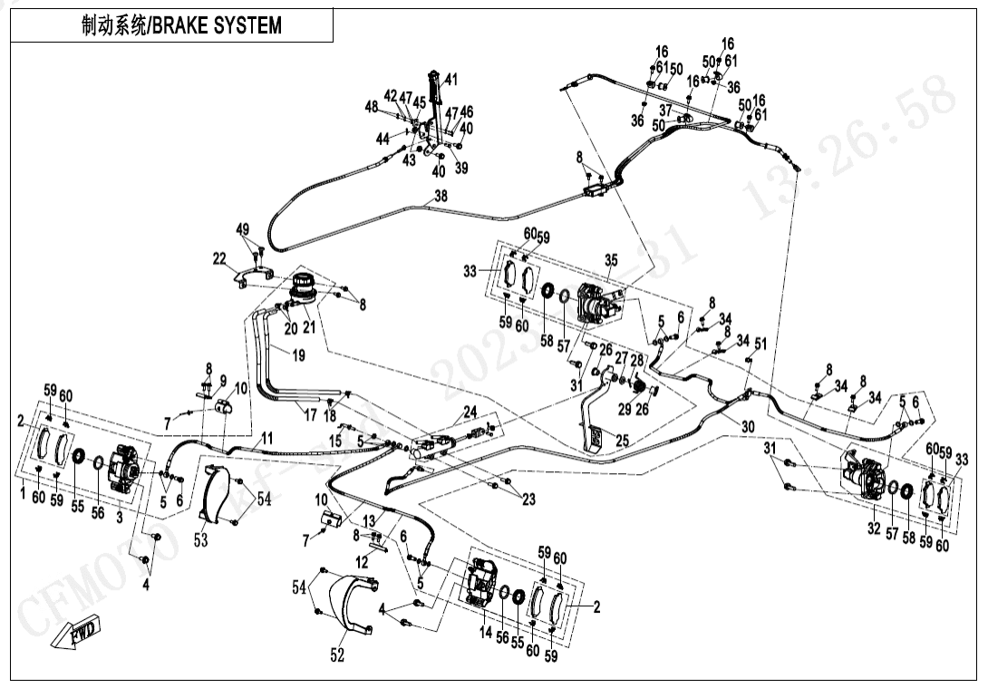 F08-V3 BRAKE SYSTEM