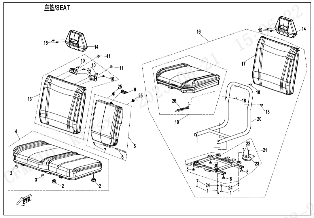 F13 SEAT