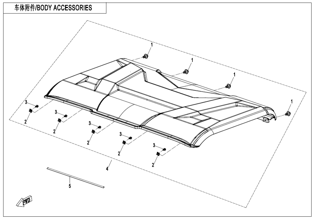 F26-3-V2 BODY ACCESSORIES