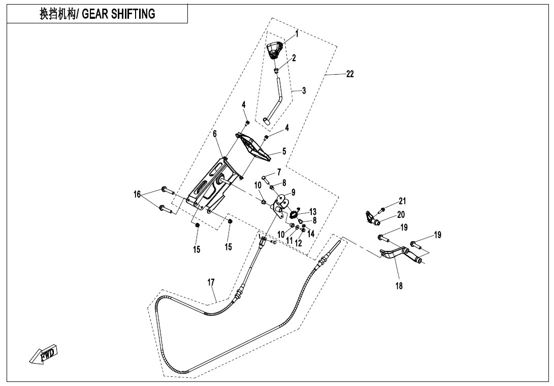 F32 GEAR SHIFTING