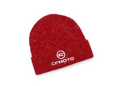 Zimní vlněná čepice CFMOTO Beanie RED