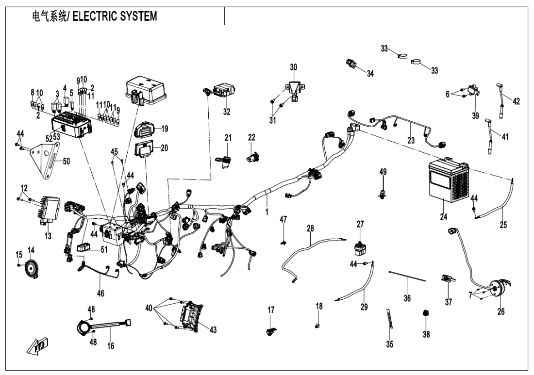 F15-1-V2 ELECTRIC SYSTEM