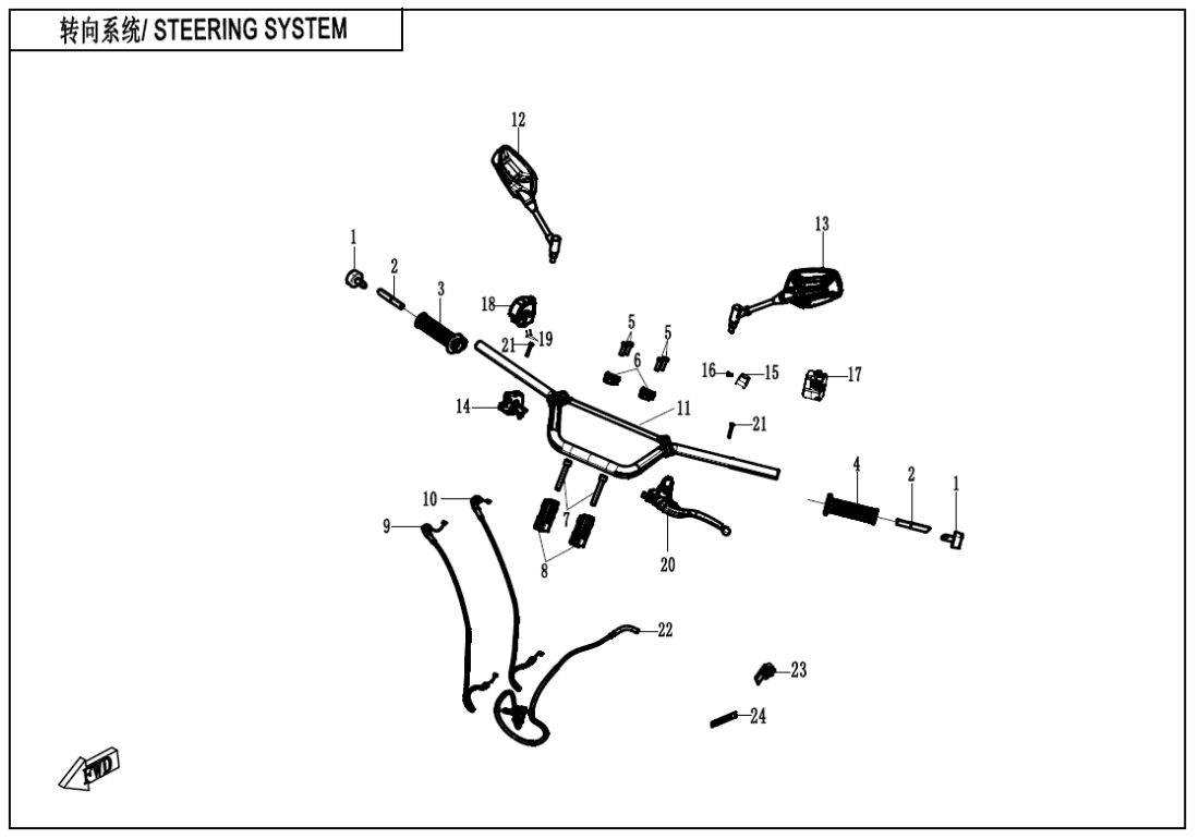 F10 STEERING SYSTEM