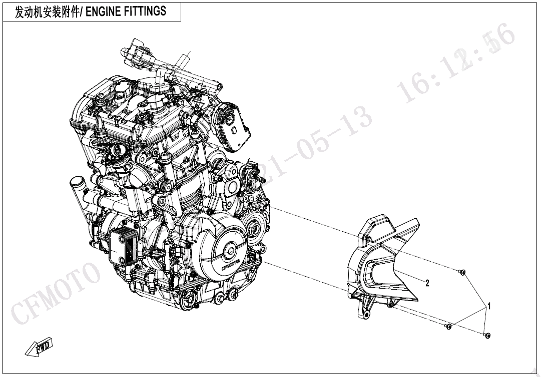F00 ENGINE FITTINGS