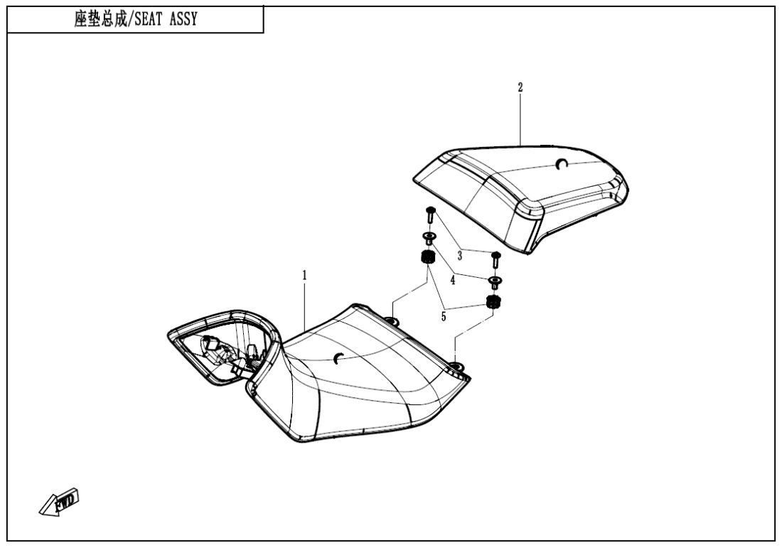 F13 SEAT ASSY
