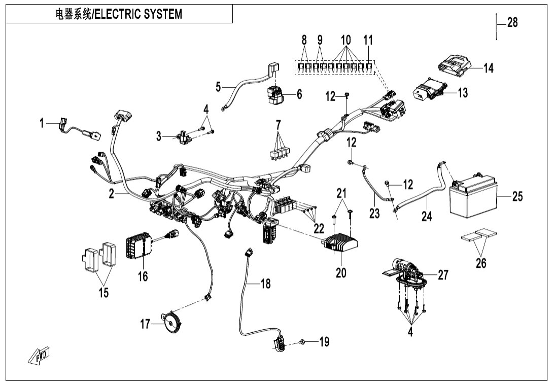 F15 ELECTRIC SYSTEM