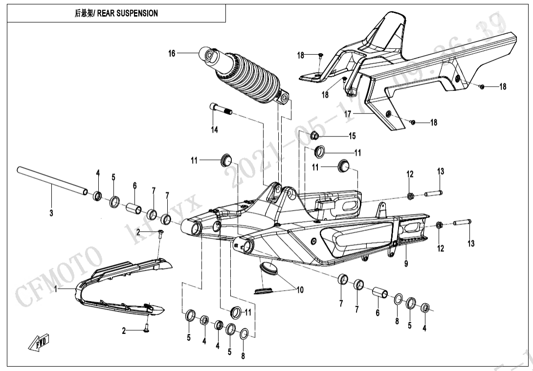 F06 REAR SUSPENSION