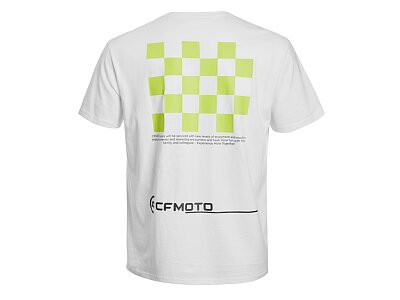 Tričko CFMOTO Track - bílá