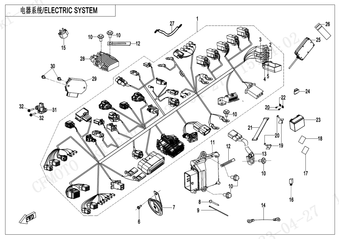 F15 ELECTRIC SYSTEM