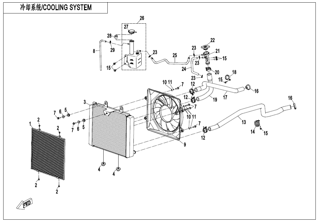 F18-V3 COOLING SYSTEM