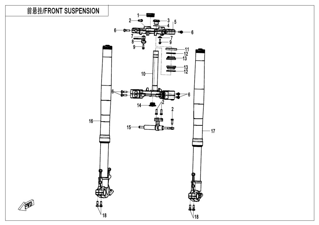 F05 FRONT SUSPENSION