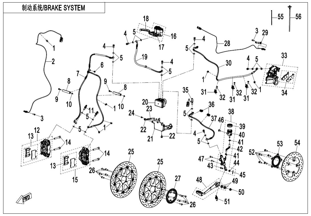 F08 BRAKE SYSTEM
