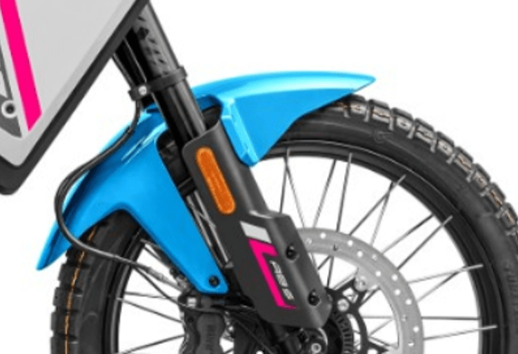 450MT Nízký přední blatník (modrý)