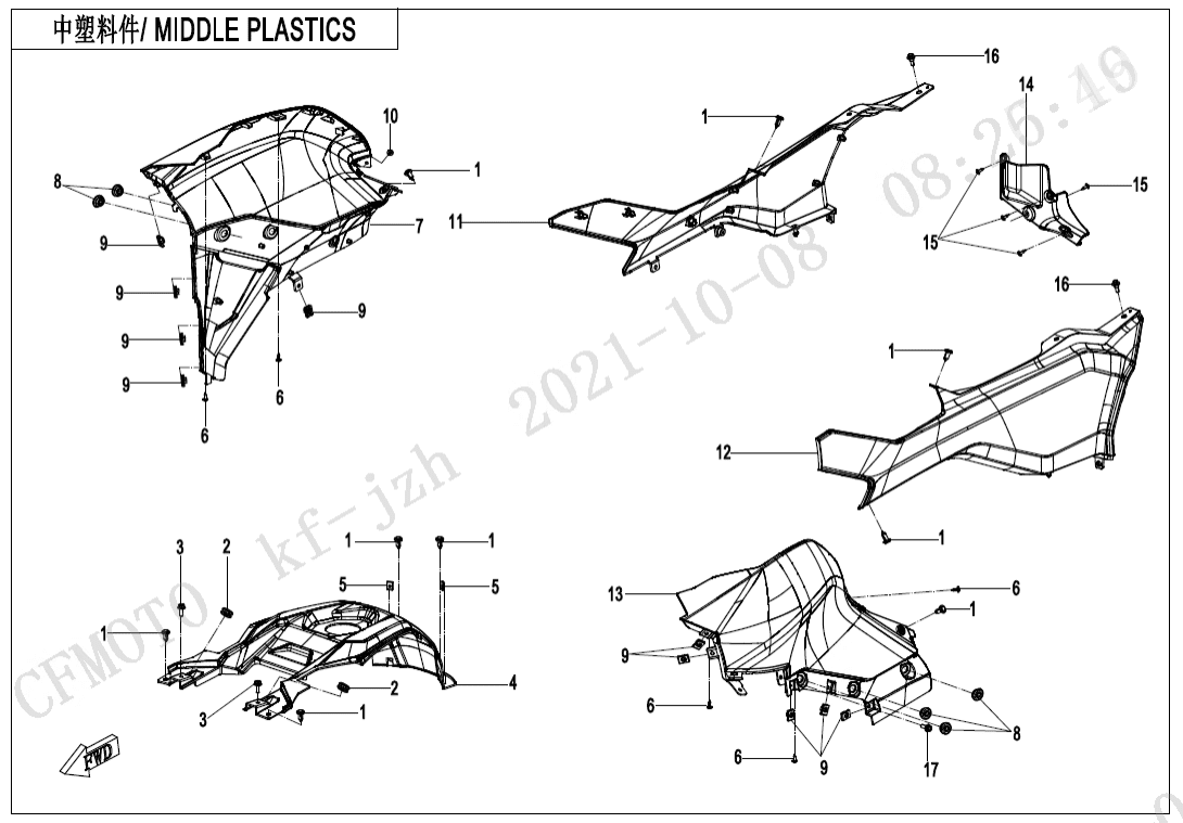 F04-4 MIDDLE PLASTICS