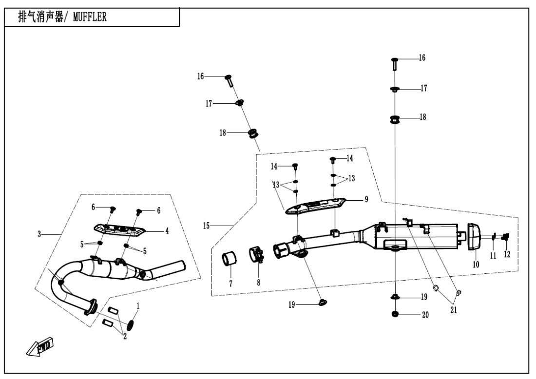 F02 MUFLLER