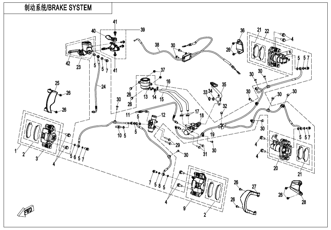 F08-A-V2 BRAKE SYSTEM(EU167)