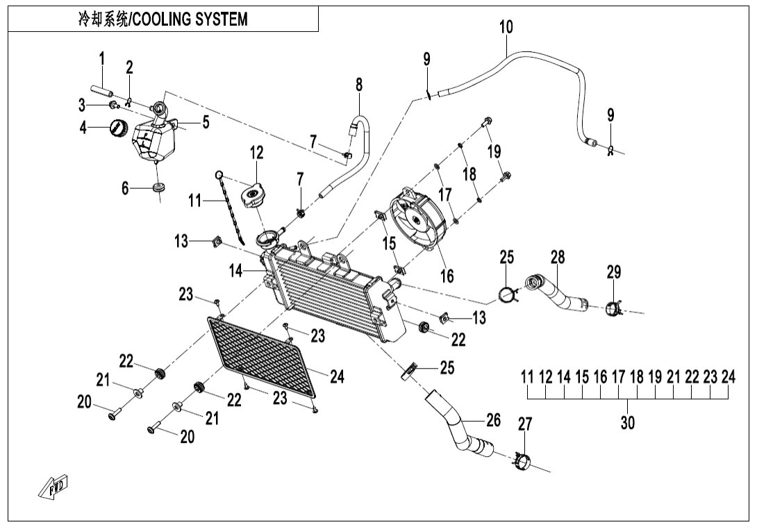 F18 COOLING SYSTEM