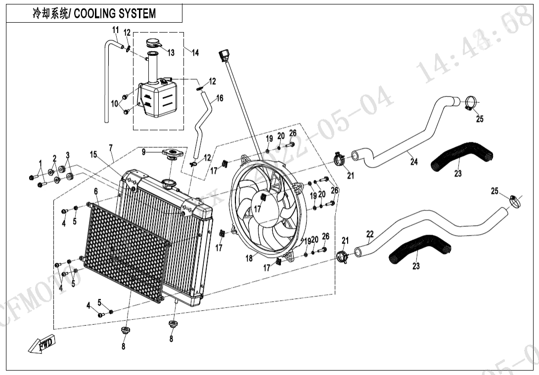 F18 COOLING SYSTEM