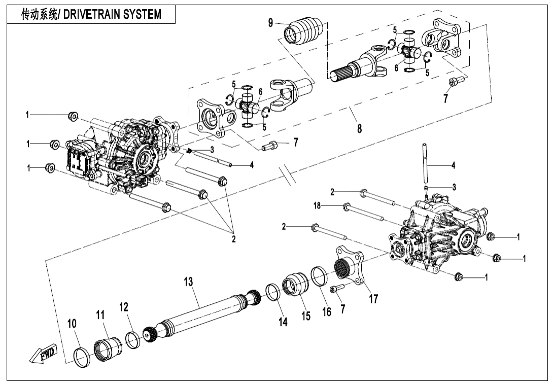 F30 DRIVETRAIN SYSTEM