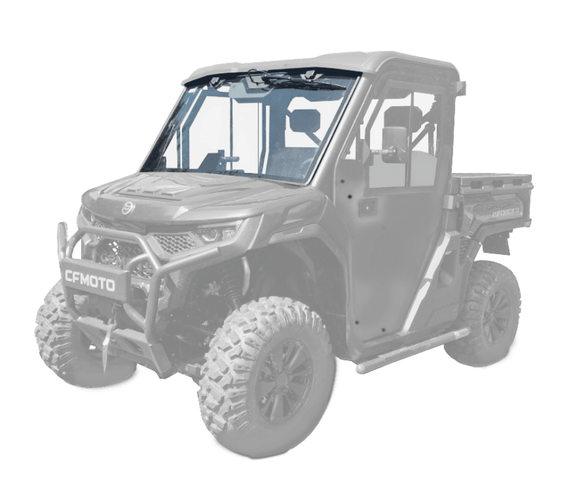 U10 PRO Čelní okno DFK (stěrač, ostřikovač)