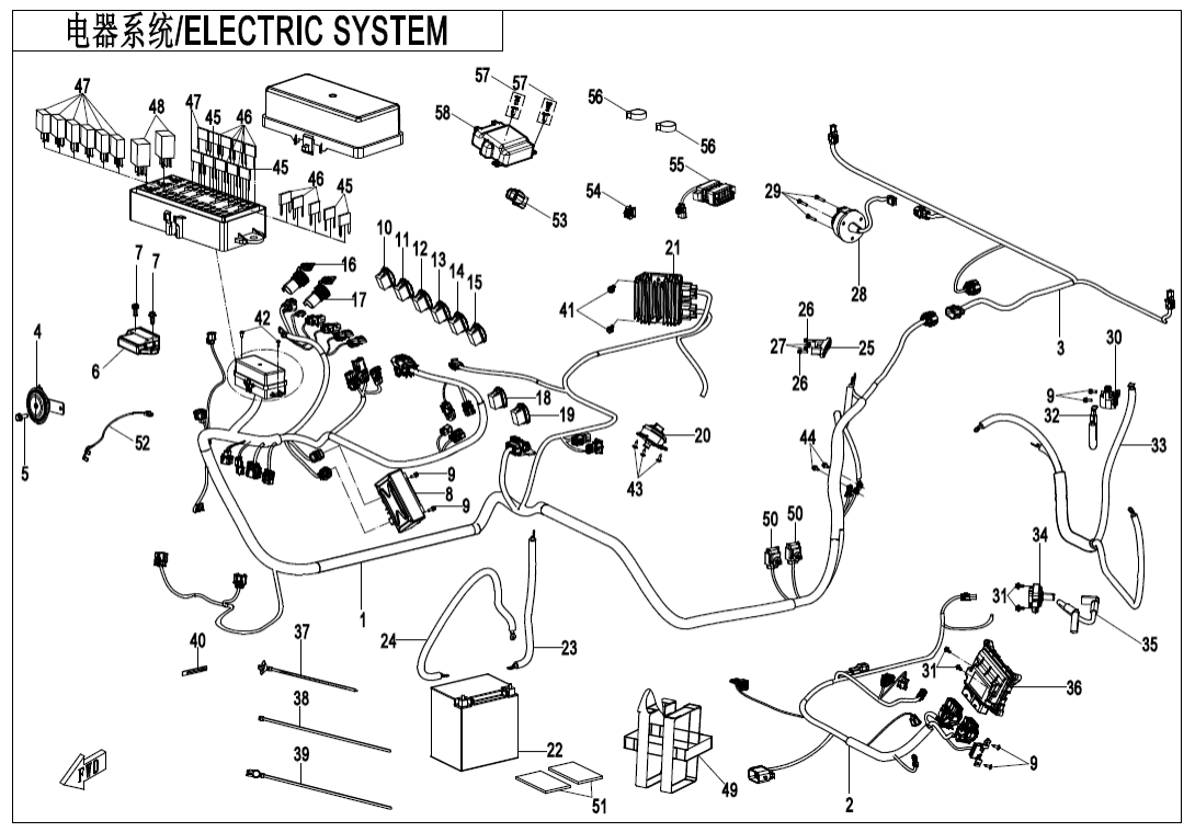 F15-1-B-V4 ELECTRIC SYSTEM(LOF)