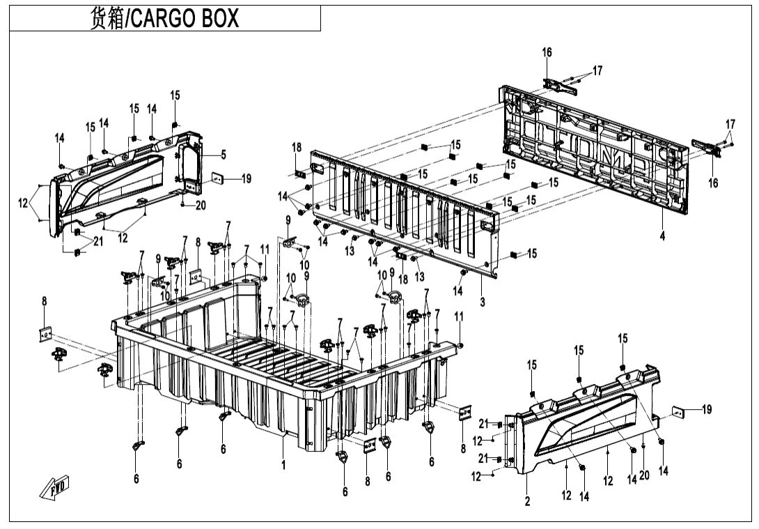 F22-1 CARGO BOX