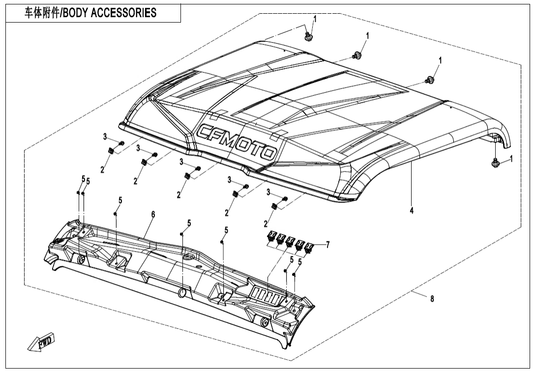 F26-3-V1 BODY ACCESSORIES