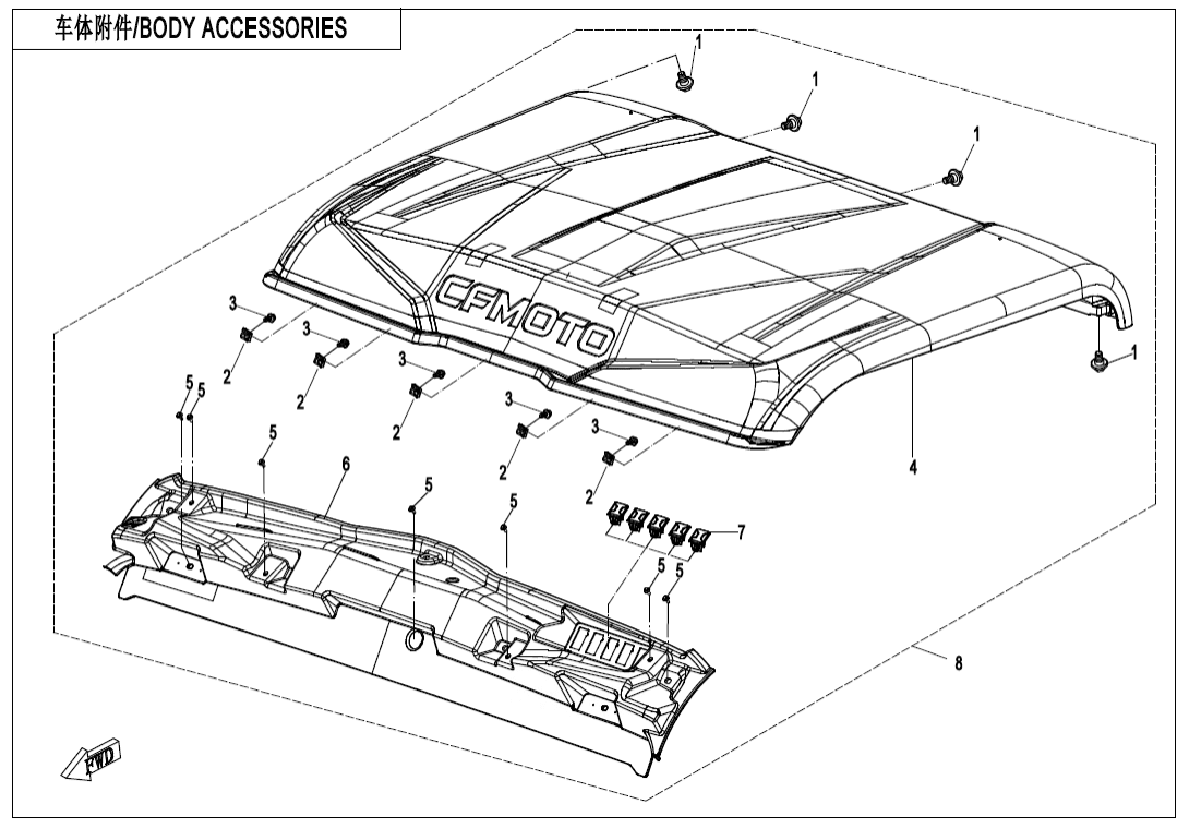 F26-3-V2 BODY ACCESSORIES