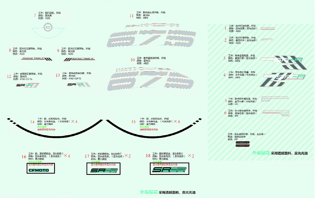 F19-1-V2 DECALS (NEBULA WHITE)